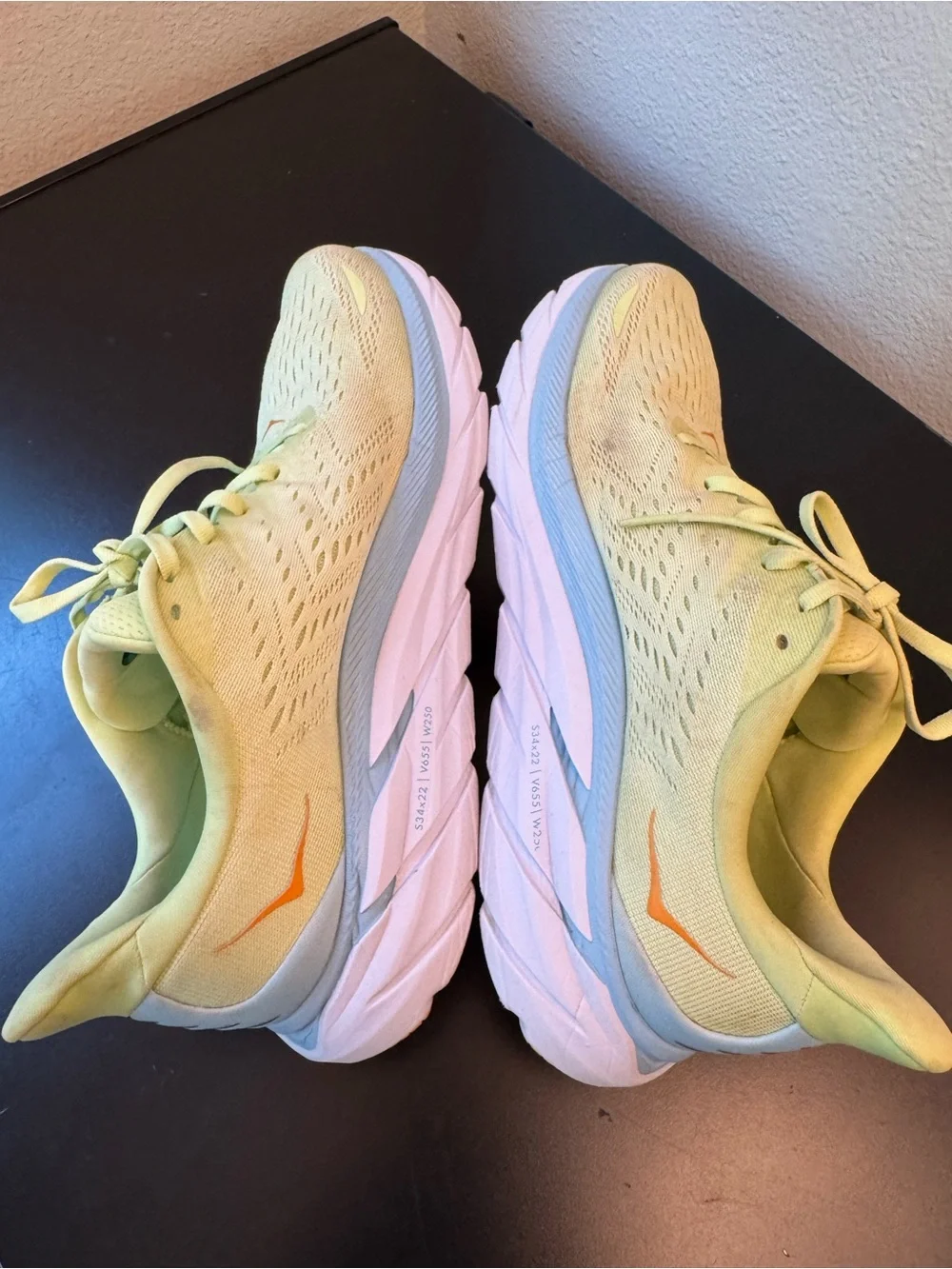 Hoka Clifton 8 Sneakers Shoes Butterfly Summer Song